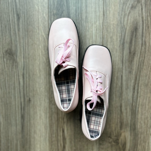 New! Butiti Pink Platform Oxford | 43 - Picture 4 of 5